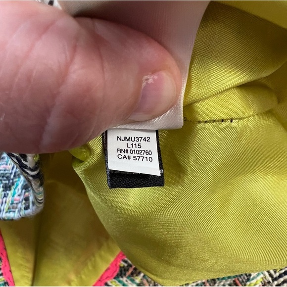 Kate Spade summer tweed Harper Skirt SZ 12 - Picture 3 of 8